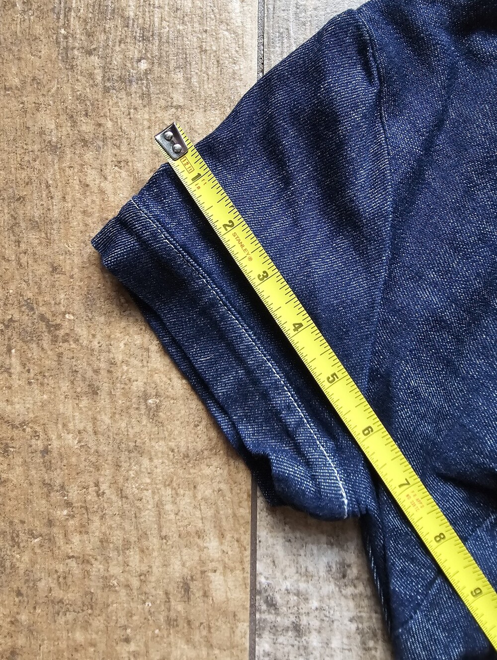 Pilcro Indigo Denim Midi Shirt Dress - Picture 6 of 8